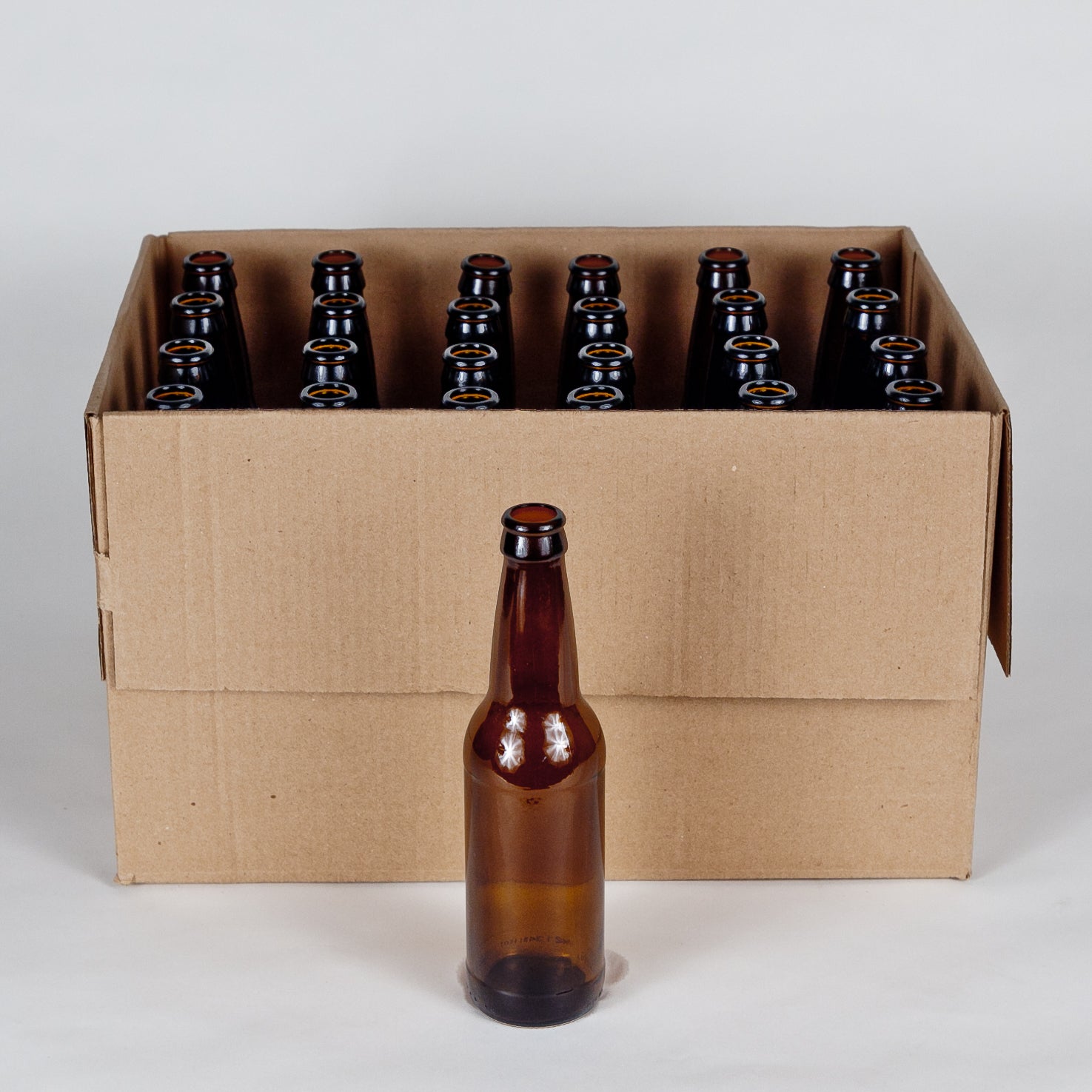 12 oz Beer Bottle, Case of 24 – Grains & Taps