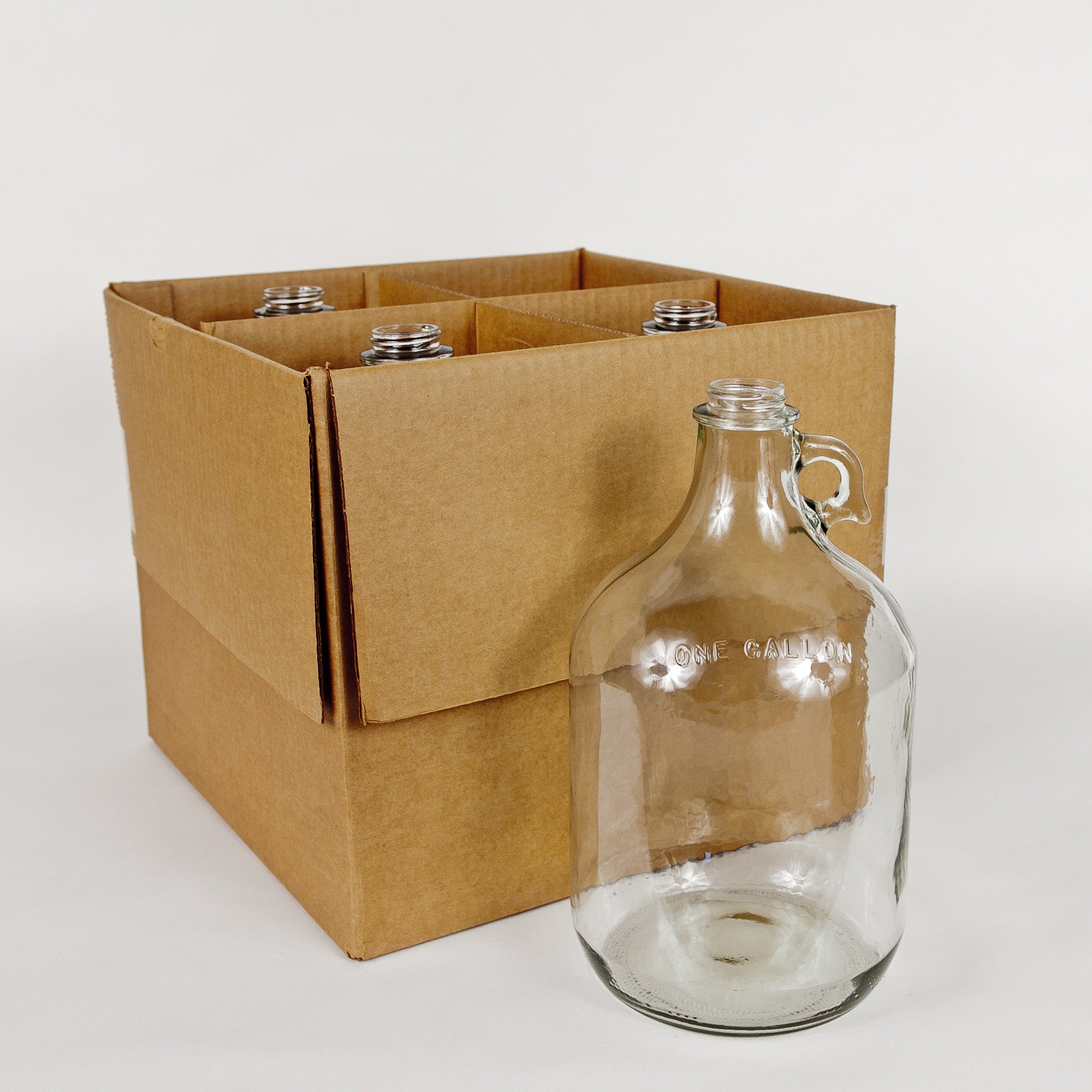  Dicunoy 1 Gallon Glass Jugs, 128 OZ Large Fermenting