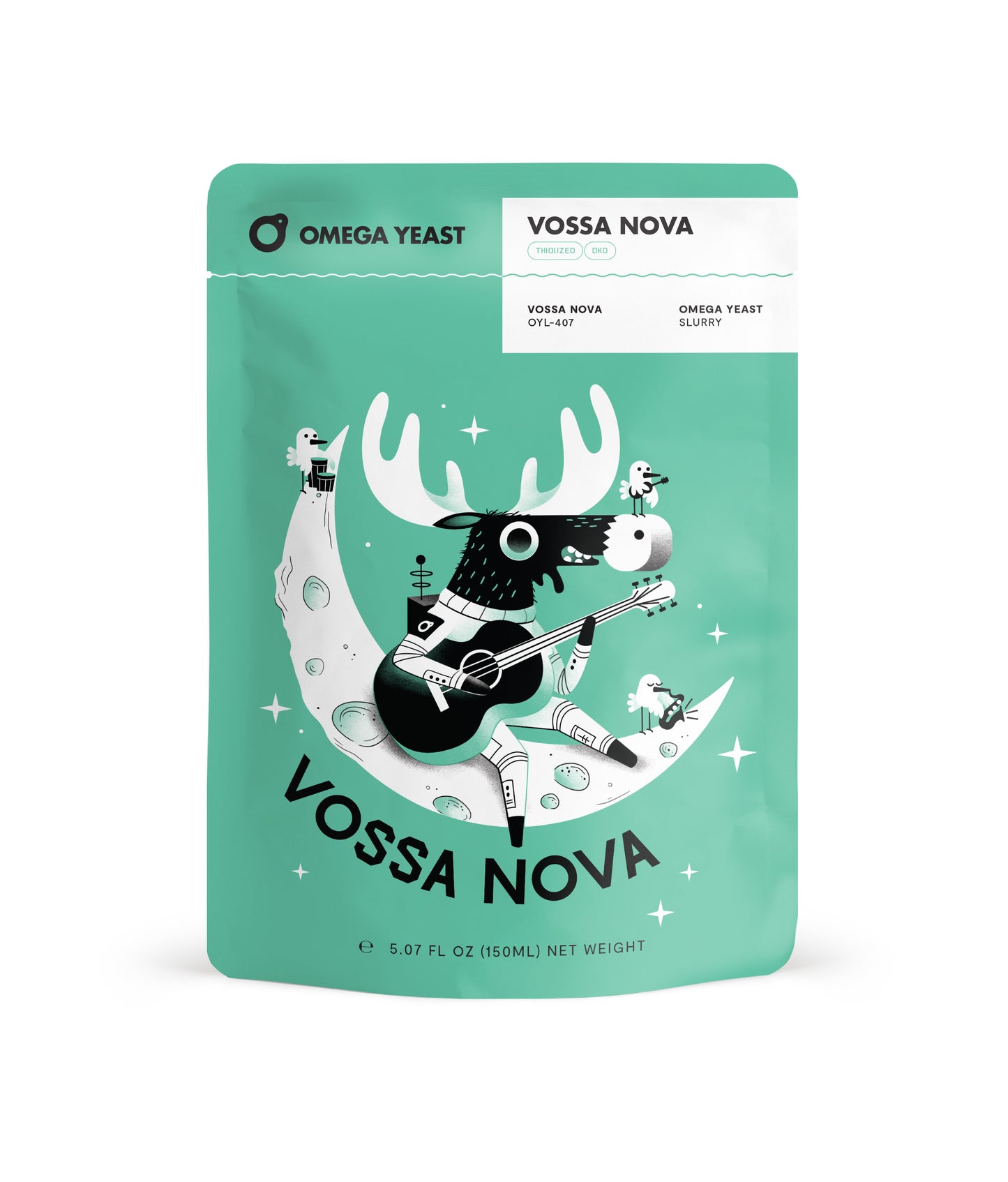 Vossa Nova, Thiolized Kveik Ale - Omega Yeast OYL-407 - Front View