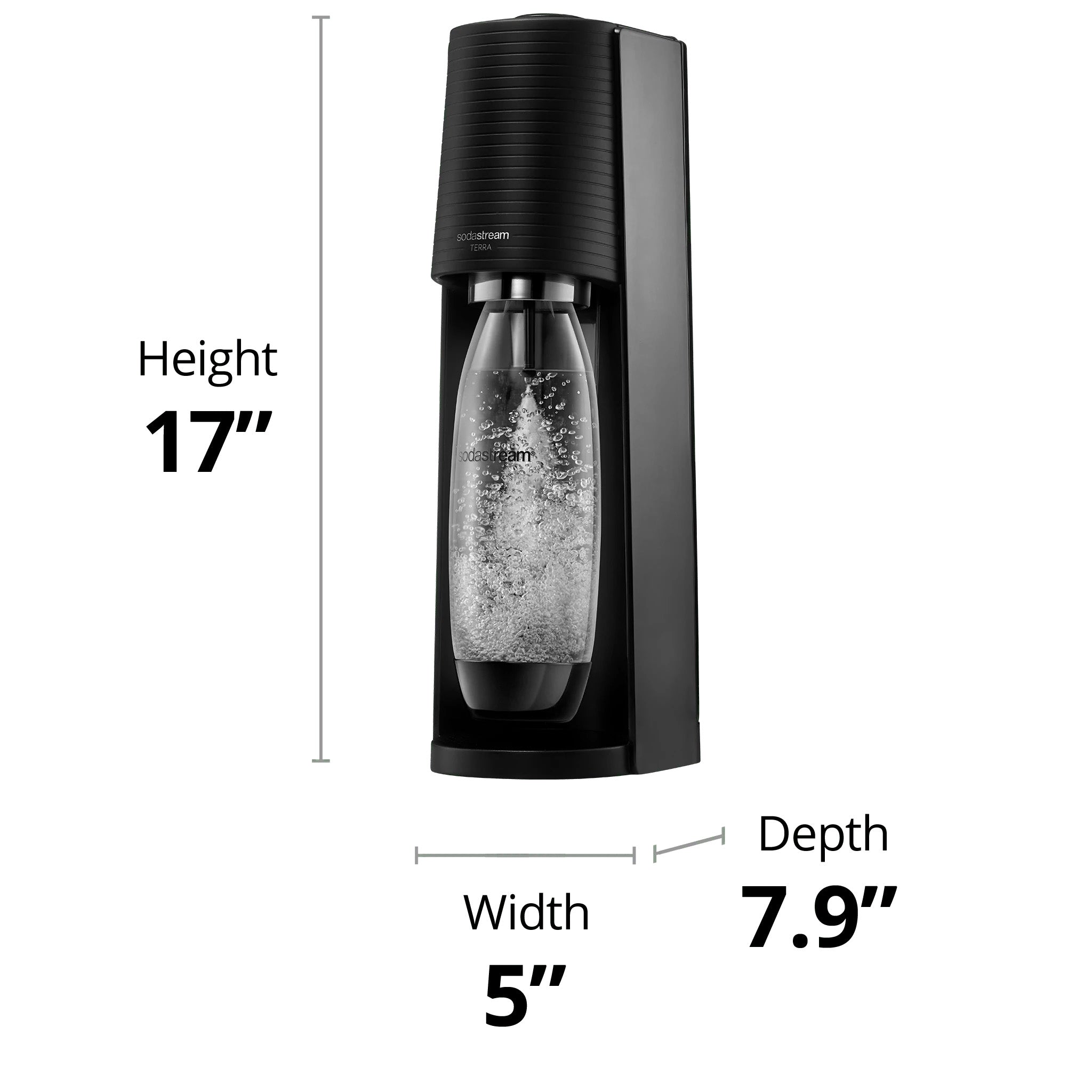 SodaStream -TERRA Starter Kit (Black) – Bitter & Esters